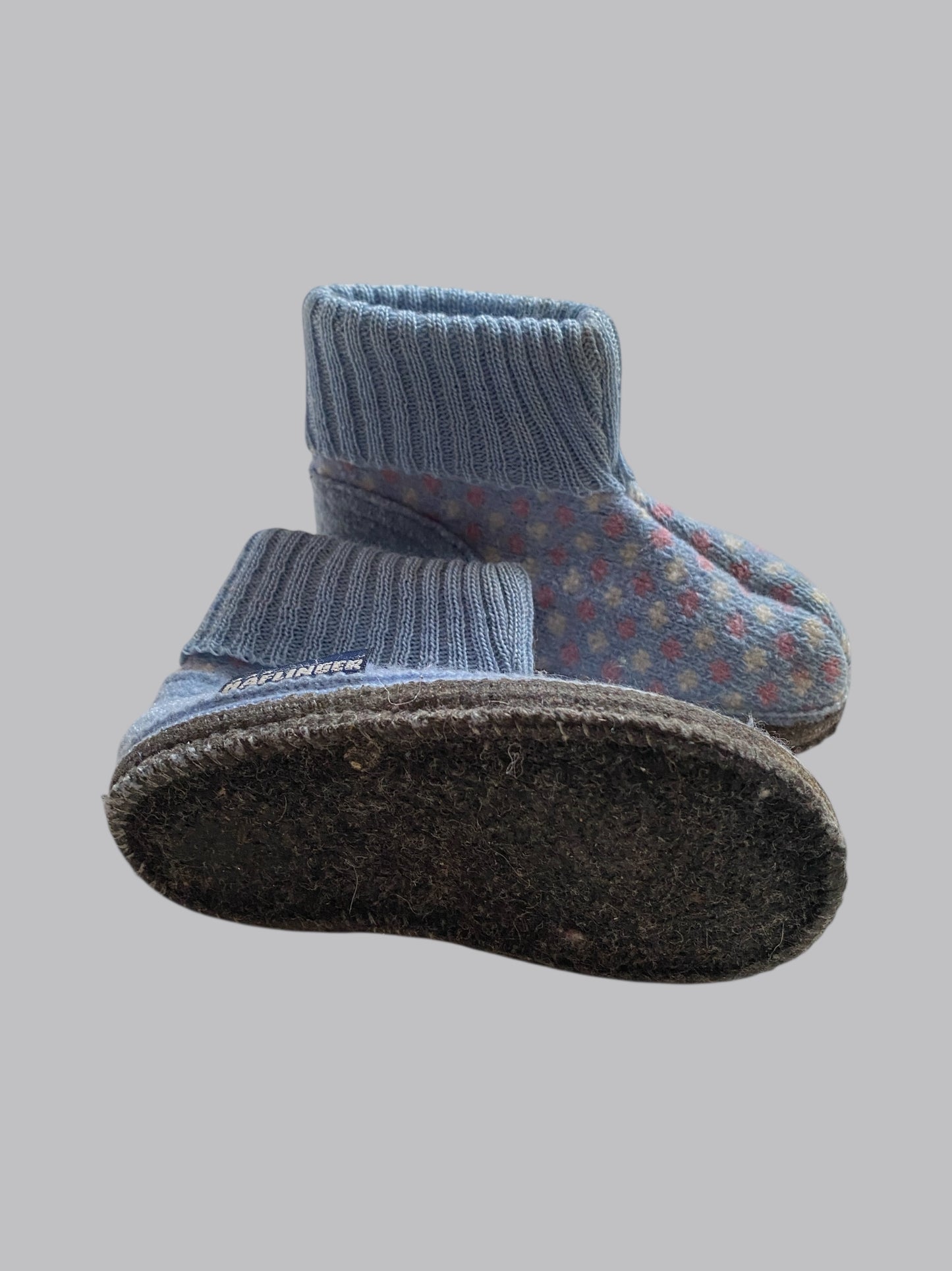 Toddlers boiled wool slippers ~ 6/7US Little Kids | Haflinger