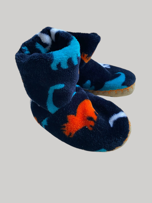 Dino fleece slippers 5-7 US Little Kids | Hatley