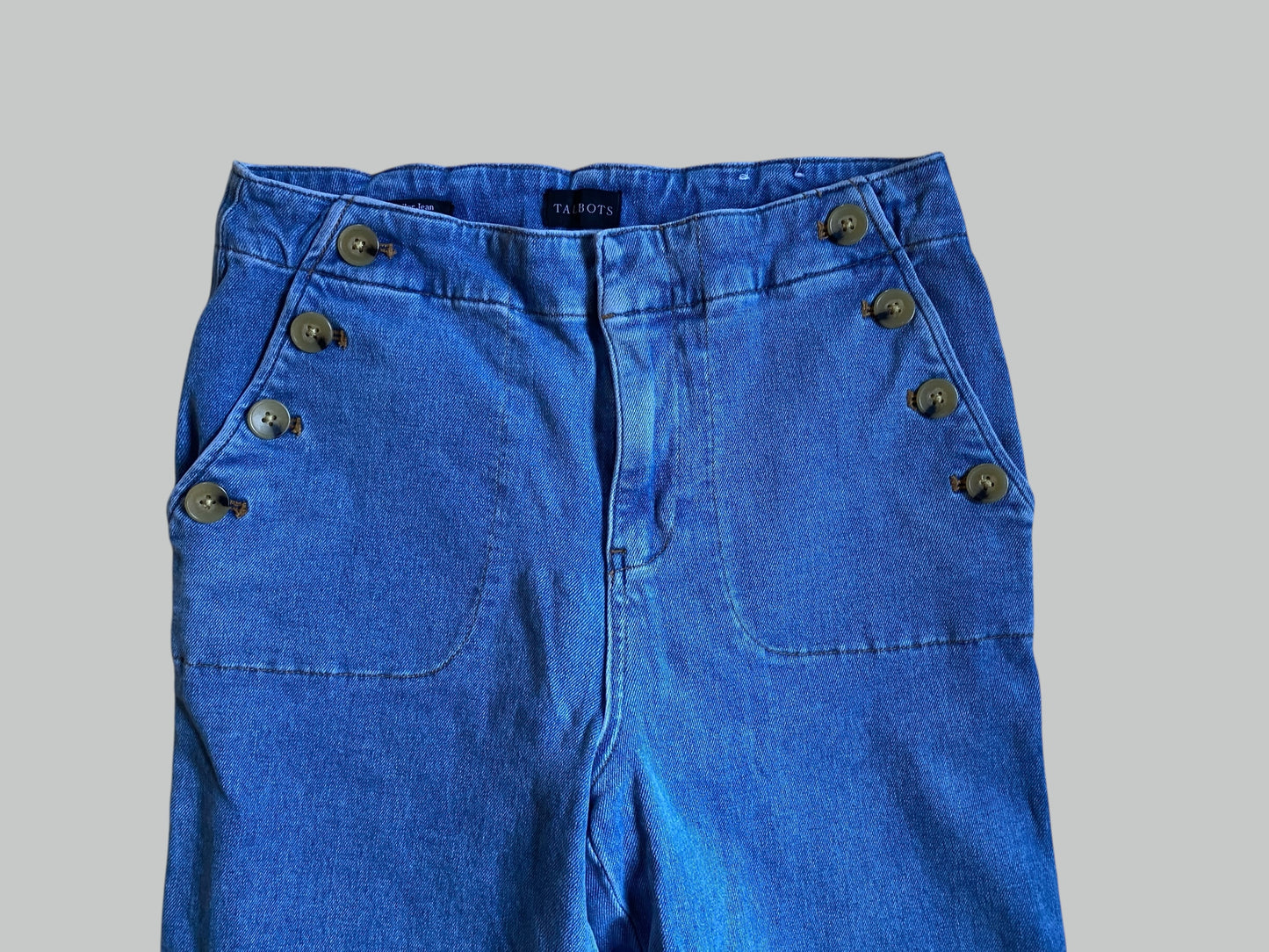 Mystic wash sailor jeans 8US women’s | Talbots