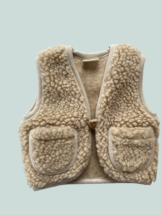 Merino wool vest 1-2Y |  Binibamba