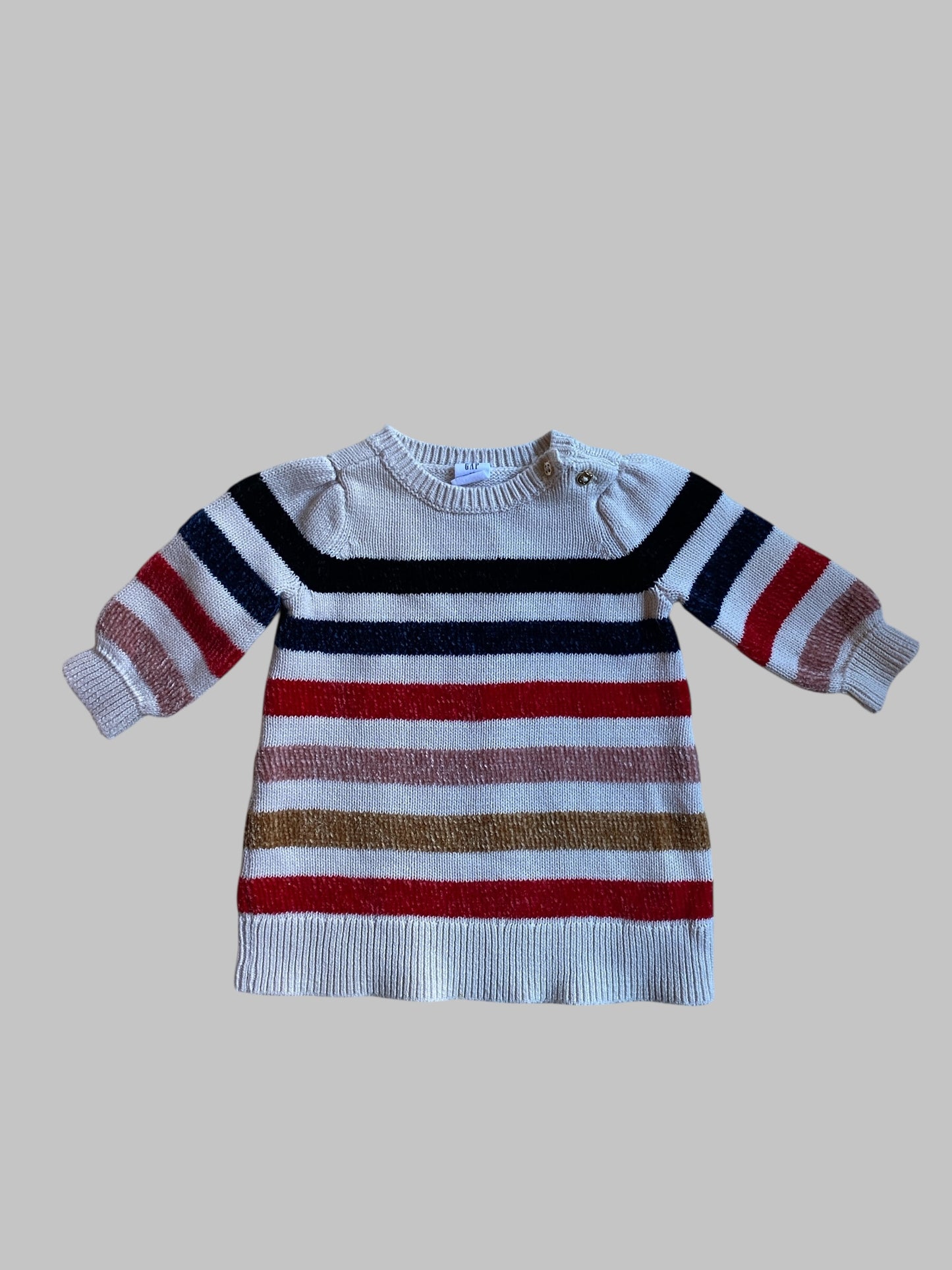 Striped knit sweater 3-6m | Gap