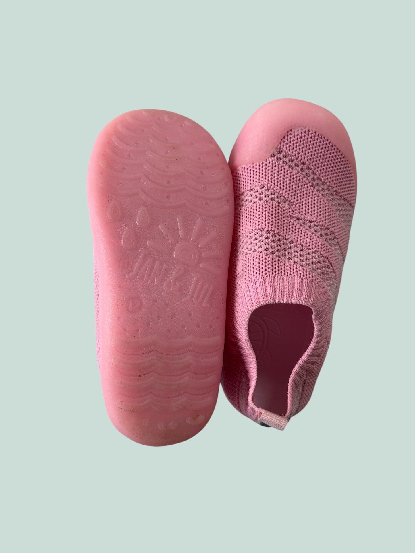 Pink slip on shoes 12 US Little Kid | Jan & Jul