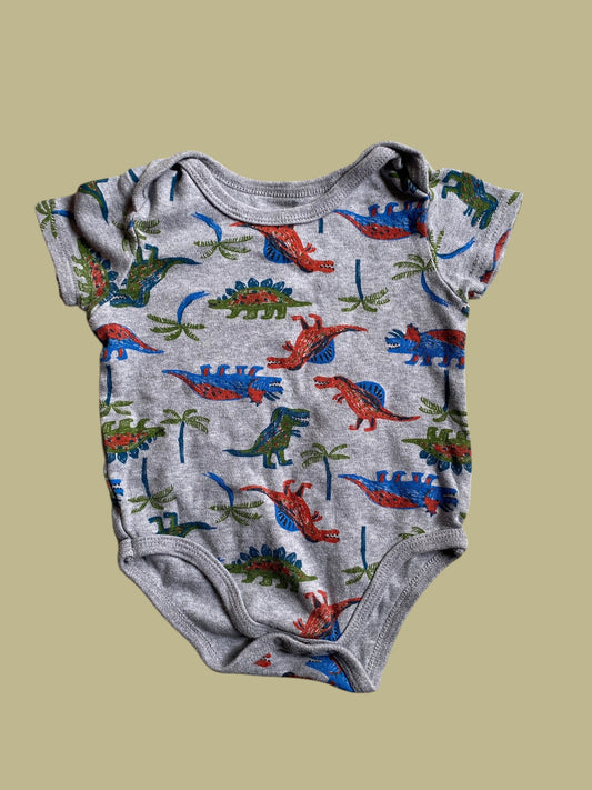 Cotton Dino onesie 12-18m | Monkey Bars