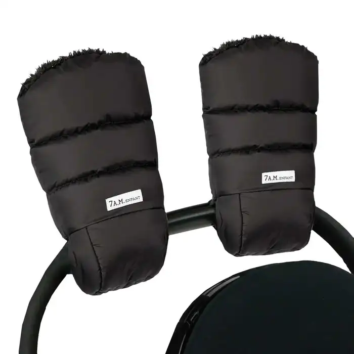 Plush stroller warm muffs | 7 am