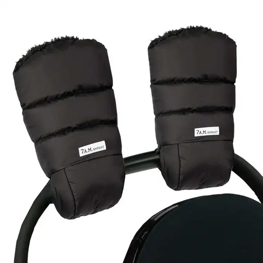 Plush stroller warm muffs | 7 am