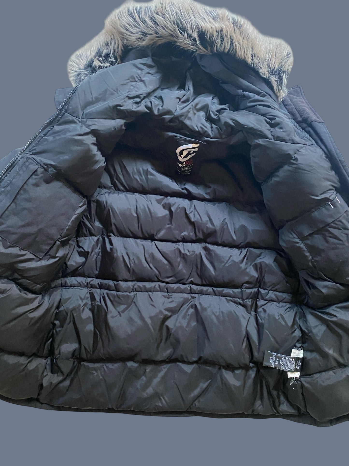 Black down jacket women’s XL | EckoRed *pickup only*