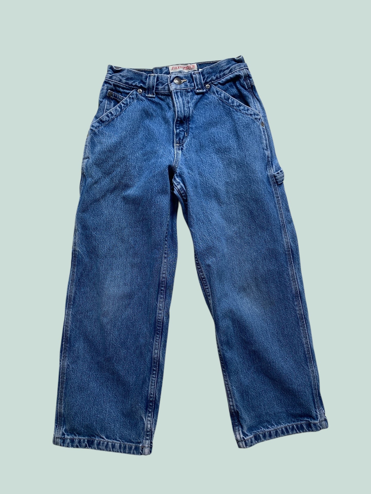 Vintage Y2K cotton denim 'painters' jeans 10Y | Old Navy