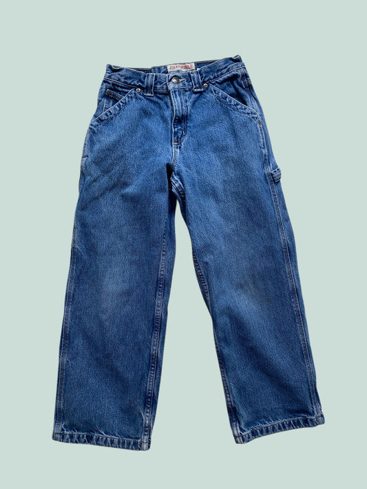 Vintage Y2K cotton denim 'painters' jeans 10Y | Old Navy