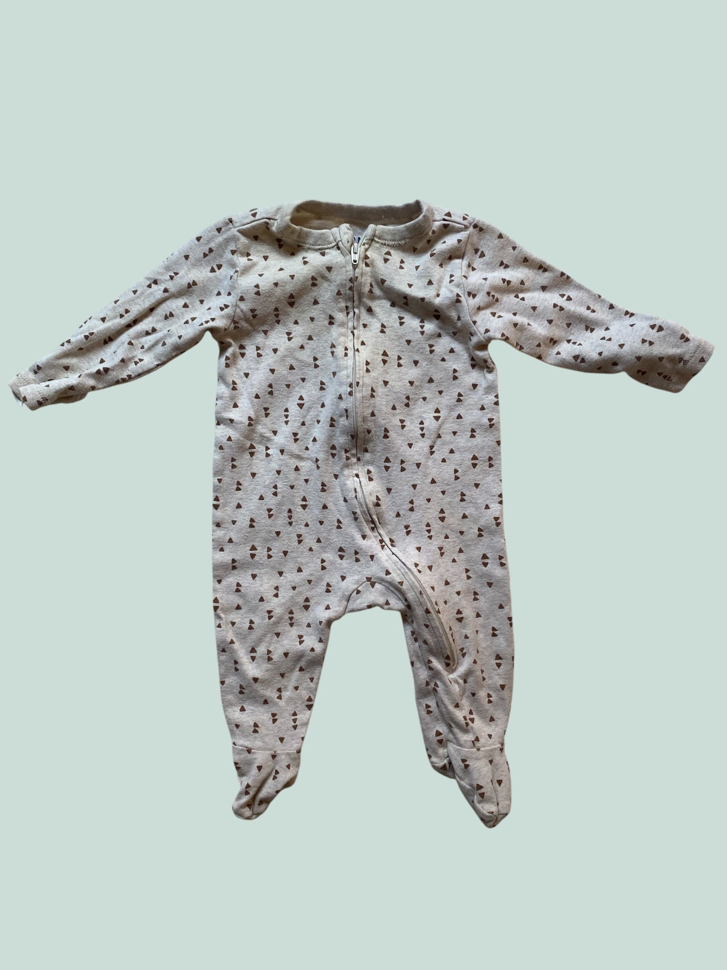 Cotton footed sleeper 3-6m | Old Navy