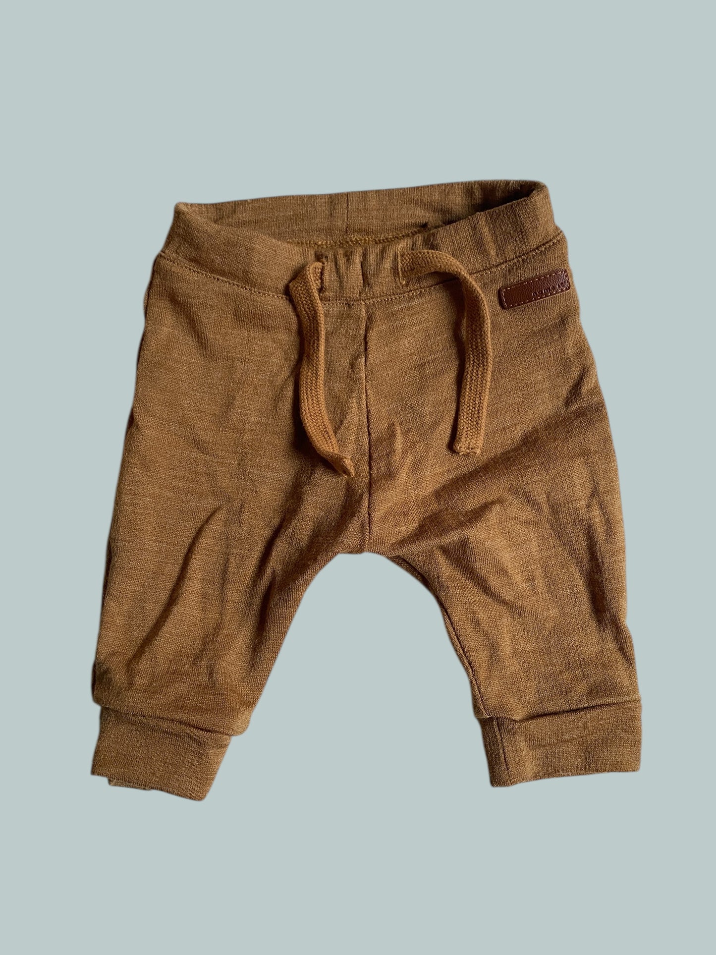 Merino wool grey pants 0-1m (50) | Name It - several colours
