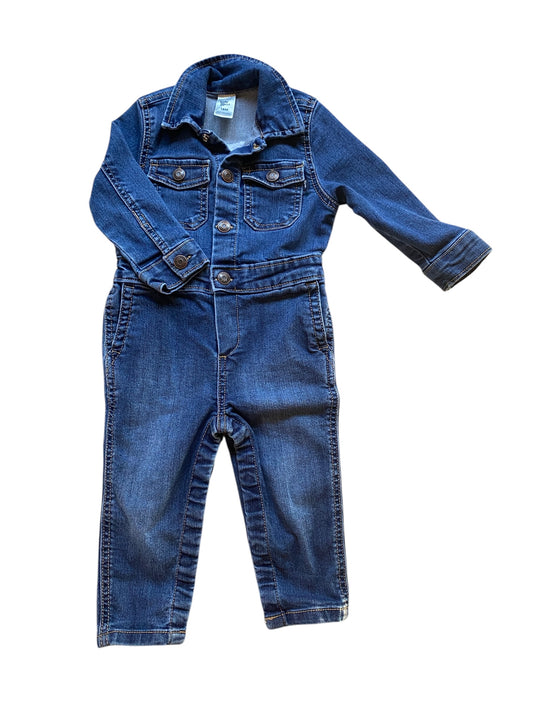 Denim boiler suit 18m | Oshkosh