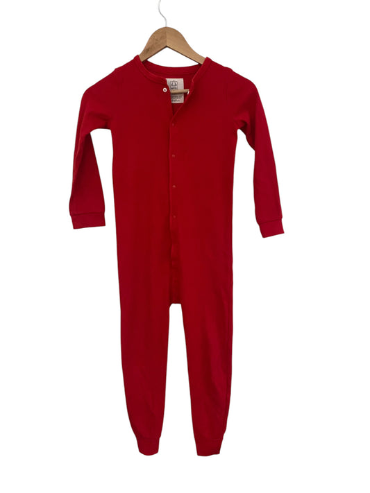 Red waffle one piece 6-7Y | Arborist
