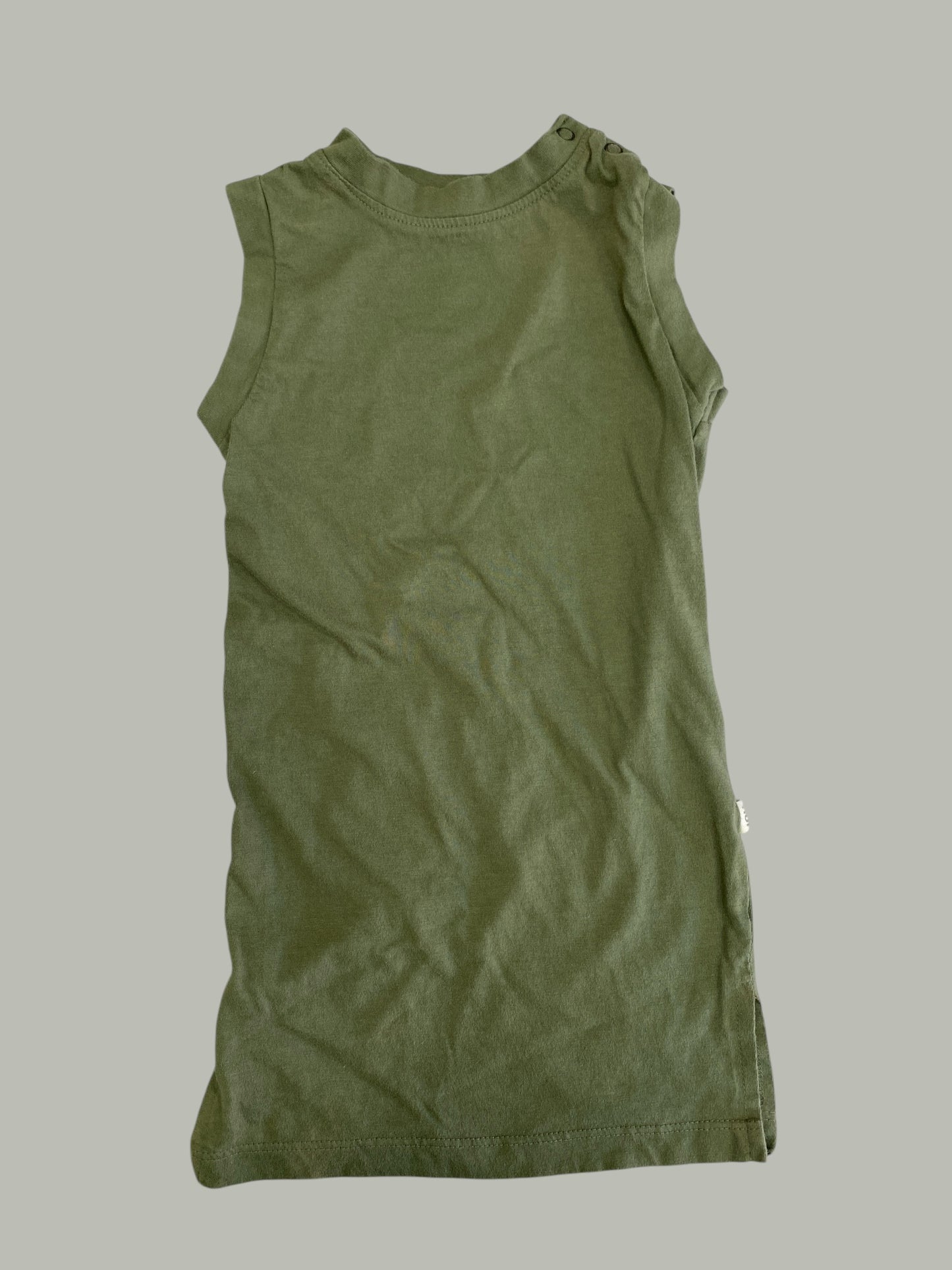 Organic cotton tank dress 18-24m | Nui