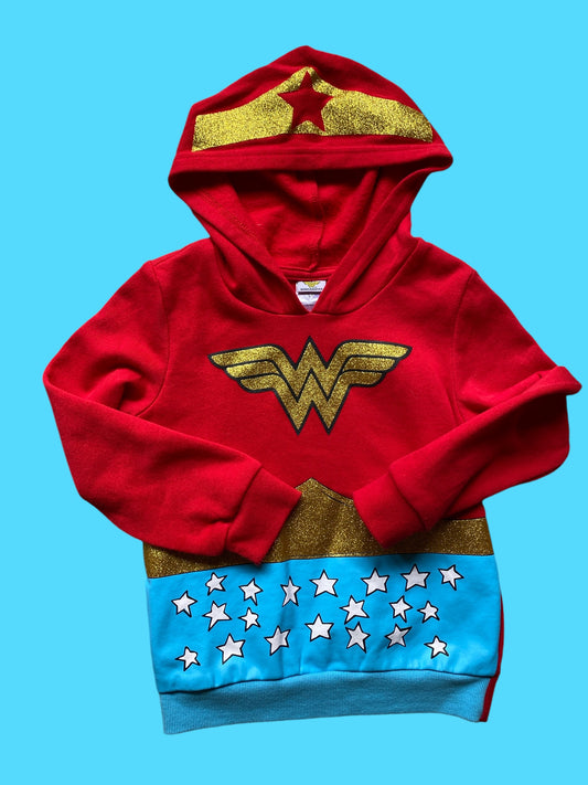 Wonderwoman hoodie 5Y