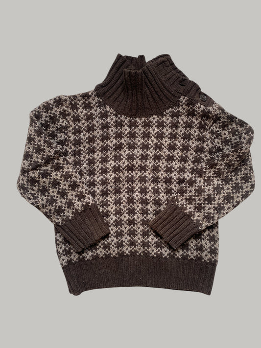 Cotton blend knit sweater 2-4Y | H&M
