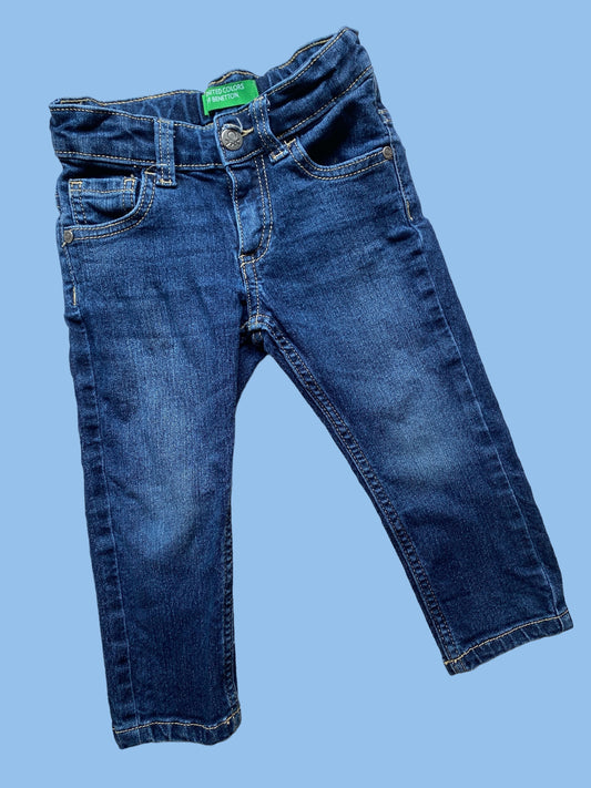 Classic straight leg jeans 2Y | Benetton