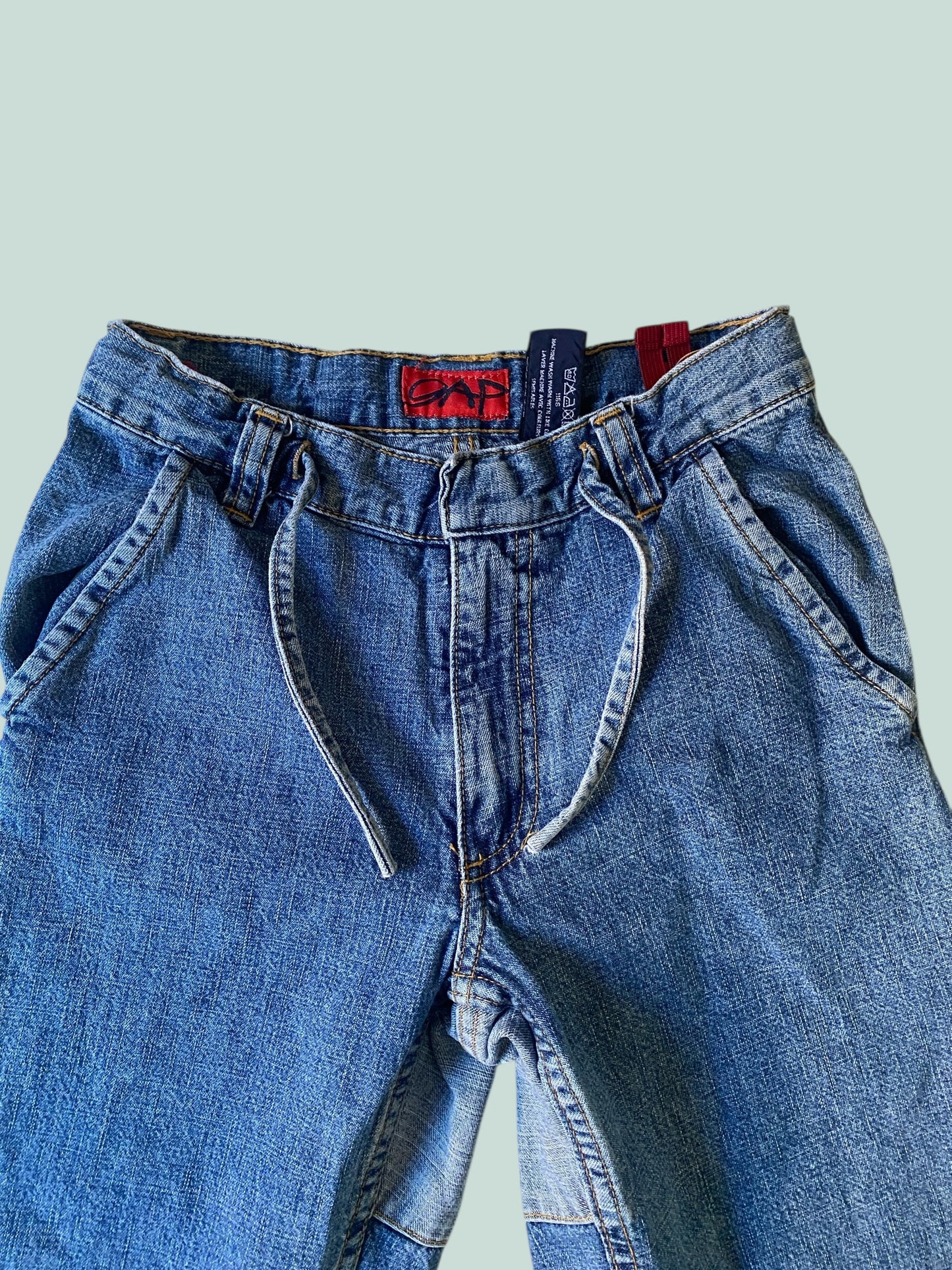 Vintage cotton denim jeans 10Y (large - see measurements) | Gap