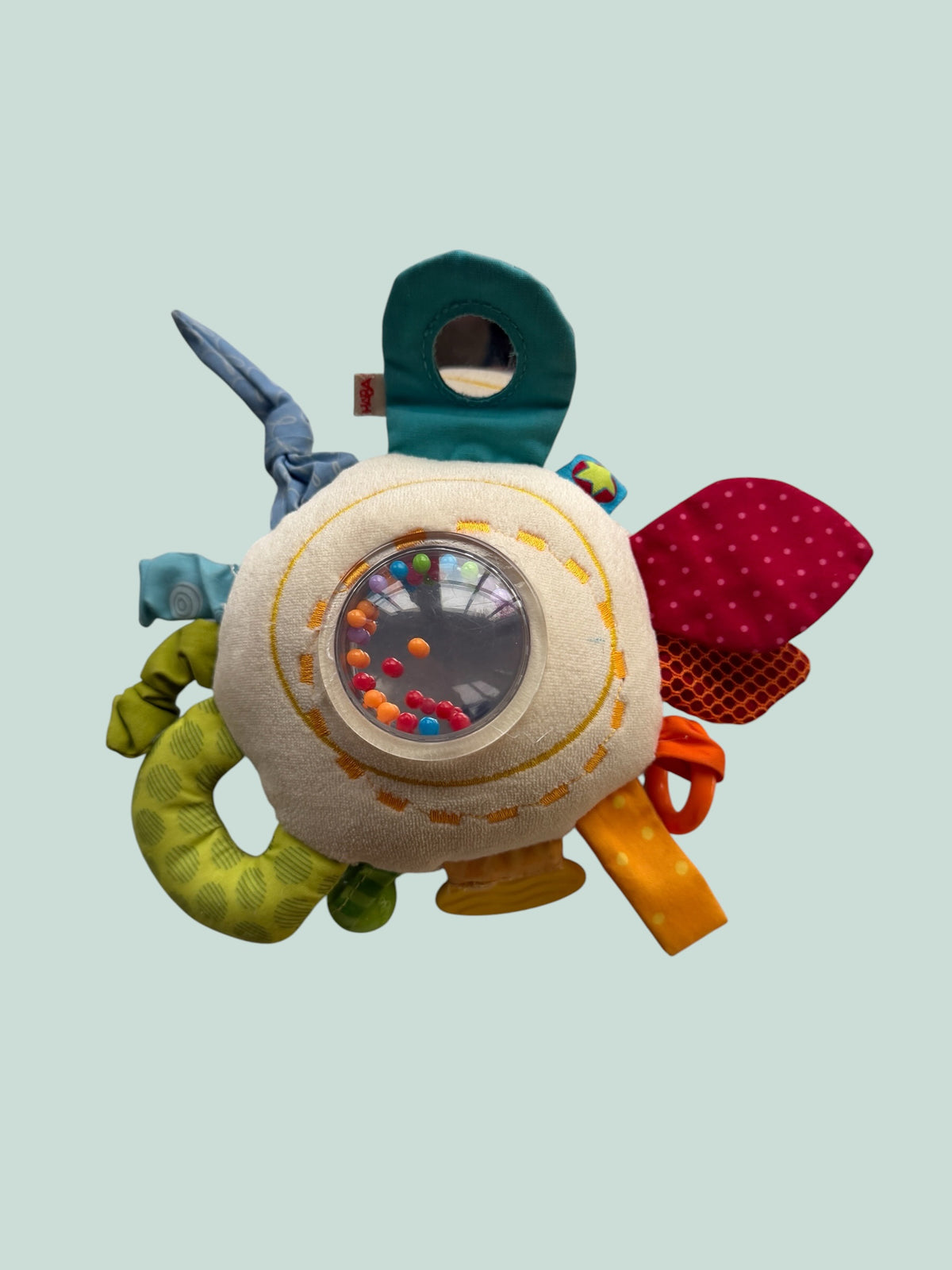 Teether tcuddly rattle toy | Haba