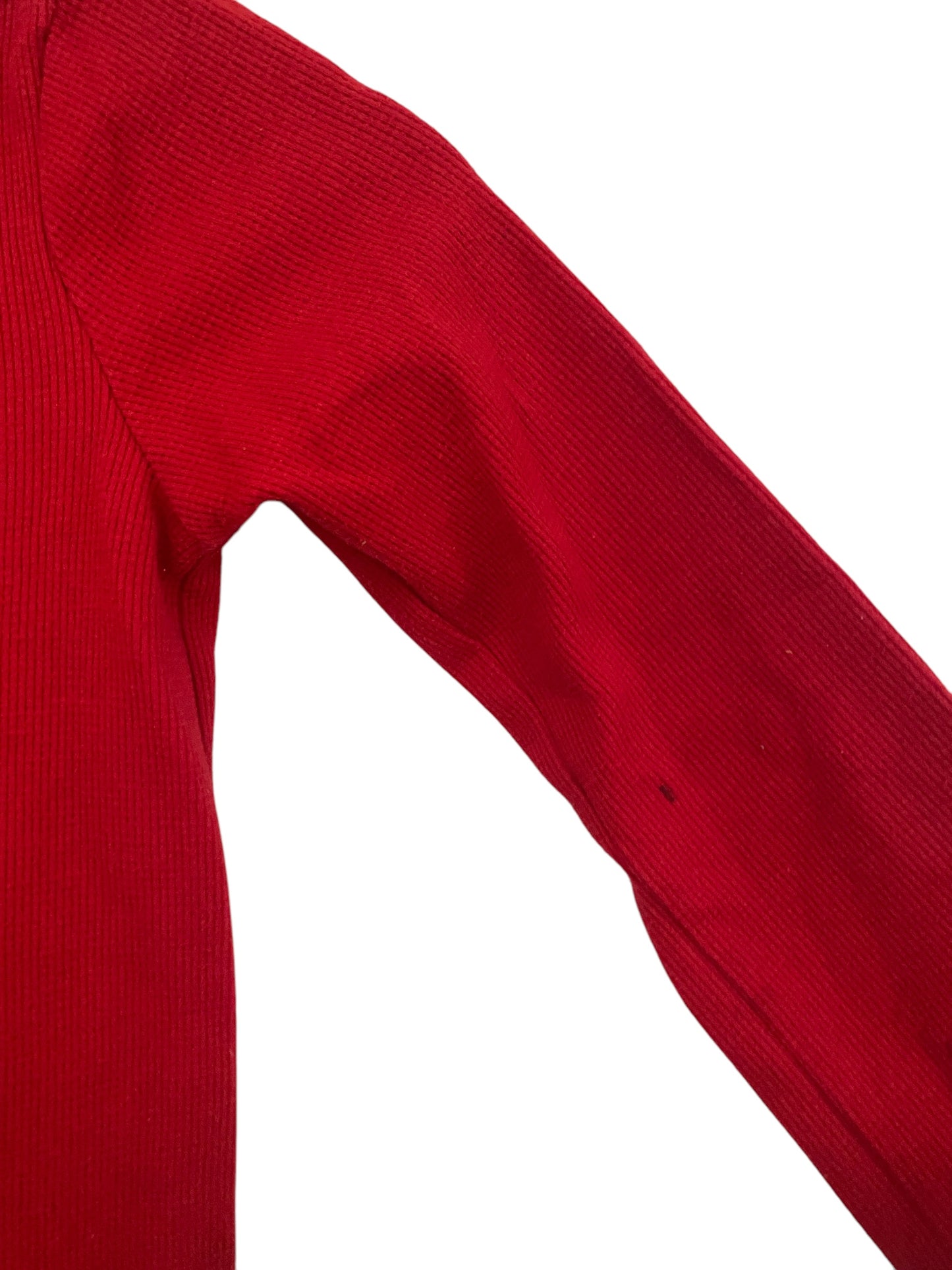 Red waffle one piece 6-7Y | Arborist