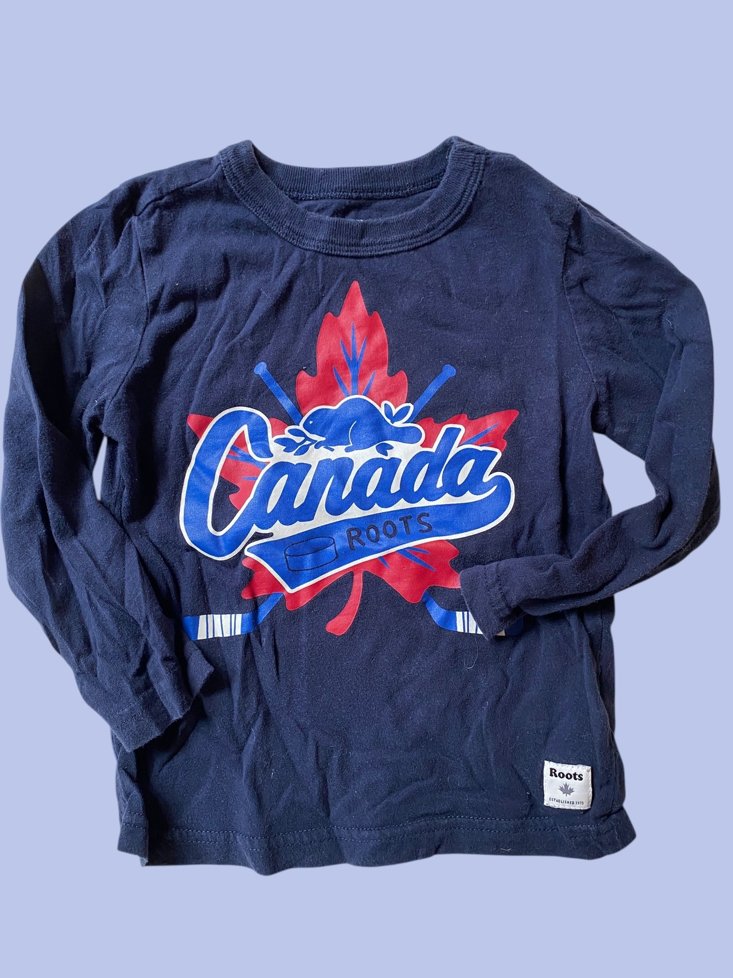 Canada cotton long sleeve shirt 3Y | Roots