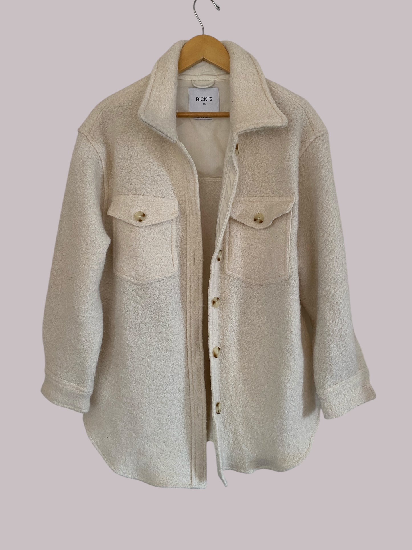 Wool blend shaket women's XL (fits like L) | Ricki's