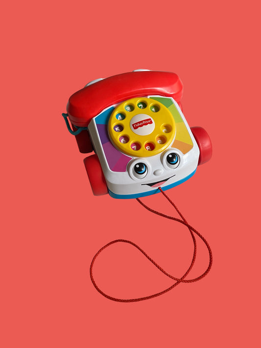 Pull along telephone toy | Fisher Price