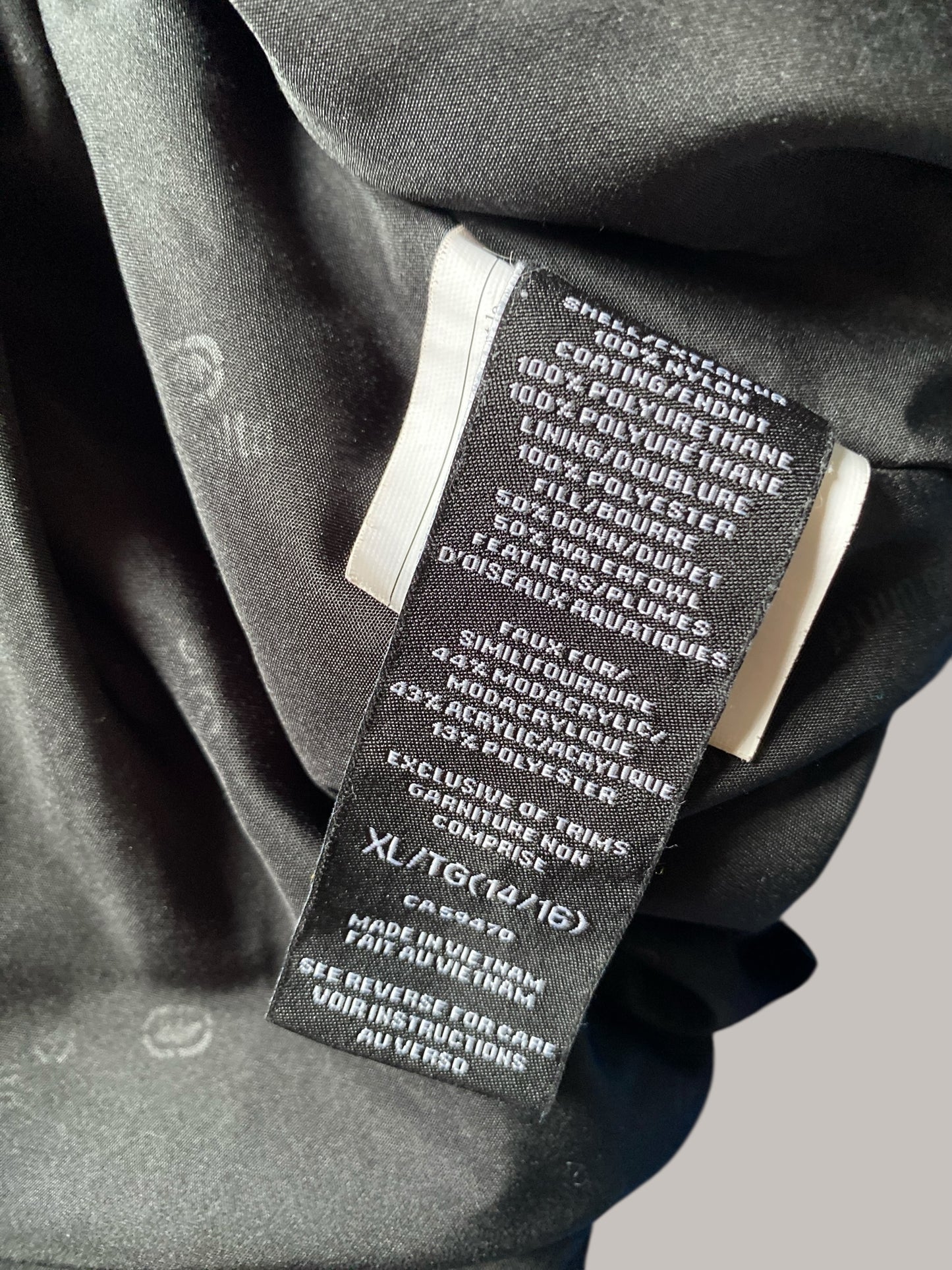 Down filled winter jacket 14-16Y (XL Kids) | Ecko Unltd