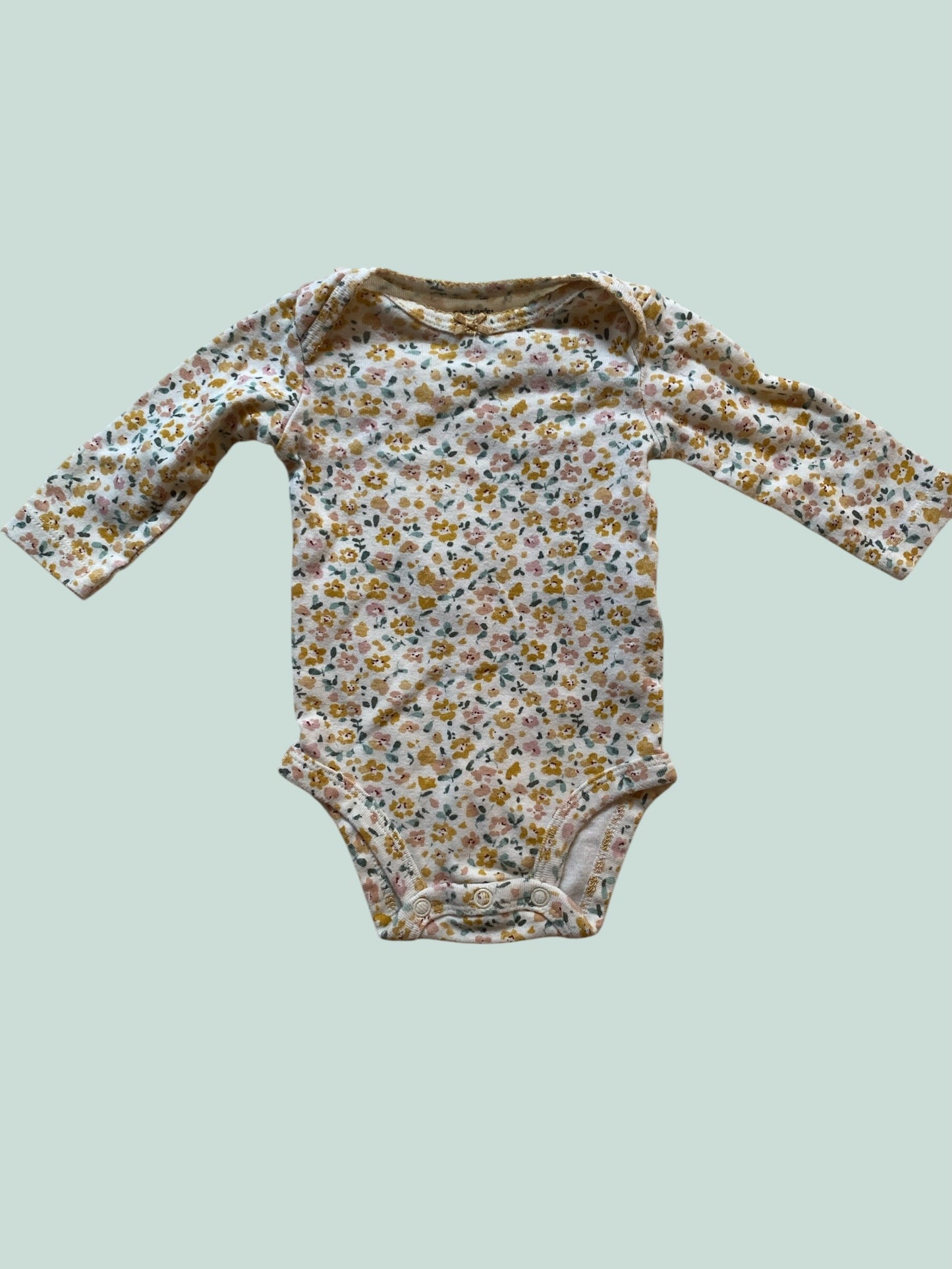 Cotton flower onesie 3m | Carter's