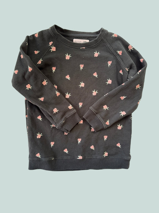 Cotton rose sweater 10-12Y | Brunette the Label