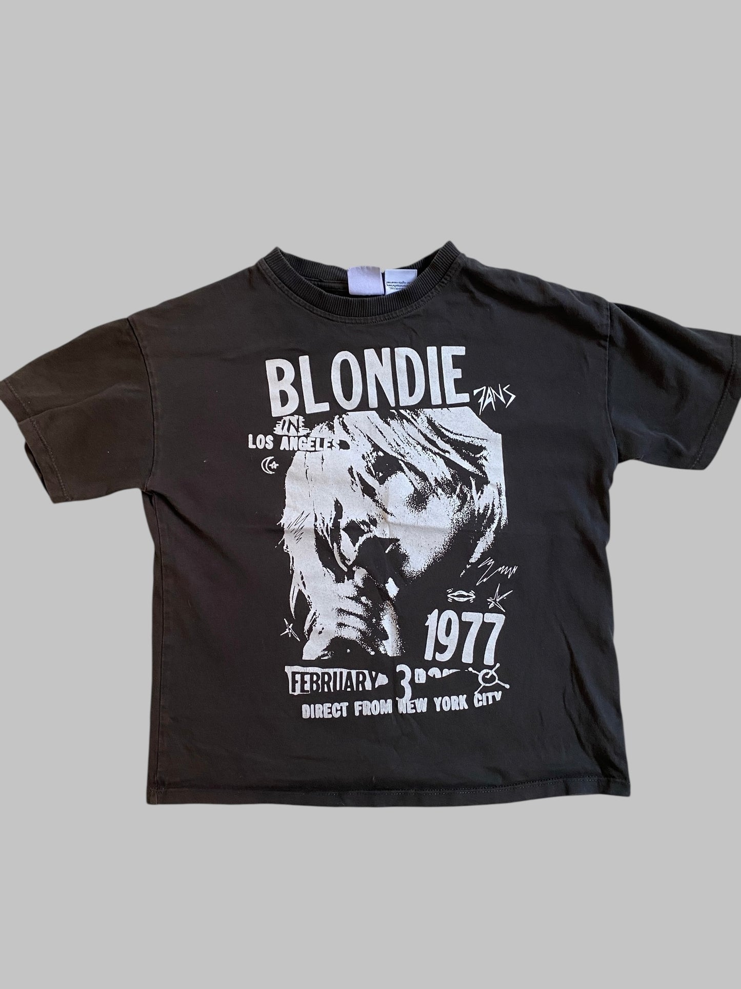Blondie cotton t-shirt 10 US | Zara