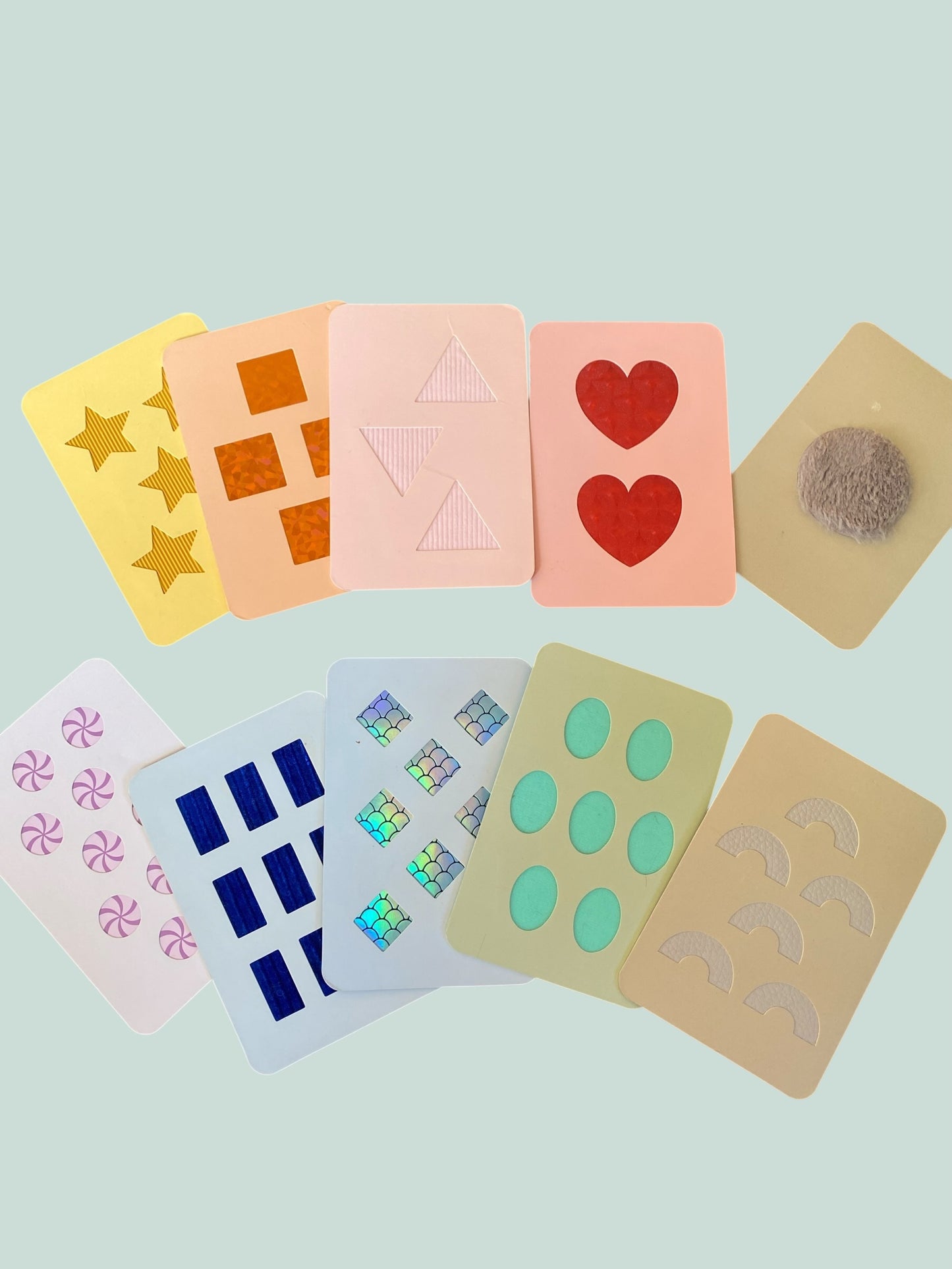Counting and sensory cards | Panda Crate