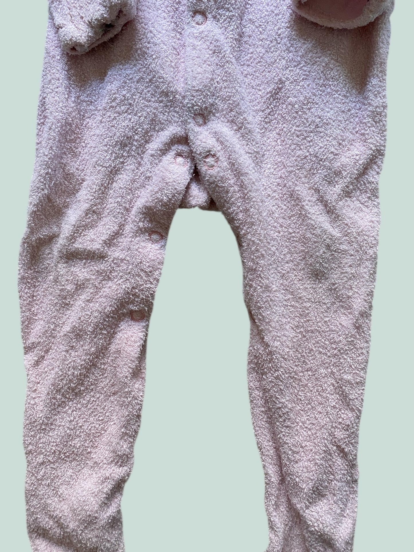 Pink terry sleeper 0-12m (size 1) | Bonds Wondersuit