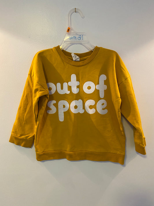 Organic cotton Out Of Space sweatshirt 3-4Y | Don’t Grow Up