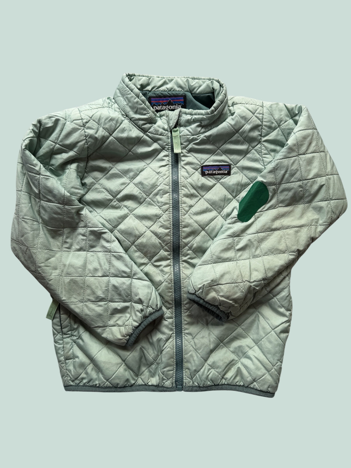 Lightweight mint puffer jacket 5Y | Patagonia