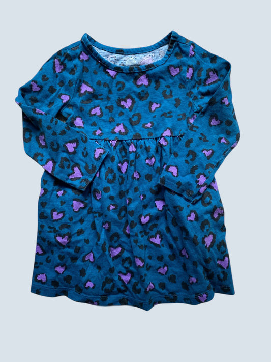 Cotton animal print dress 2Y | Wonder Nation