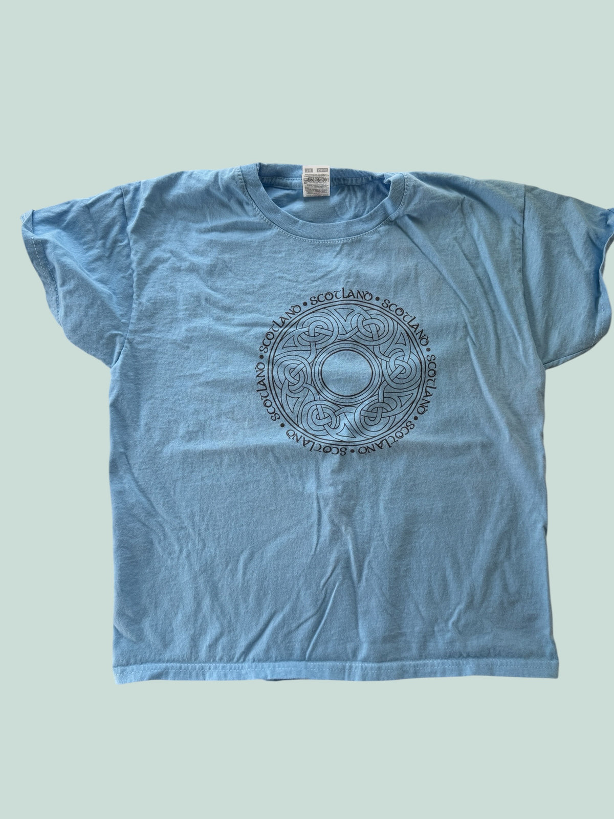 Cotton Scotland t-shirt 7-8Y | Fruit of the Loom