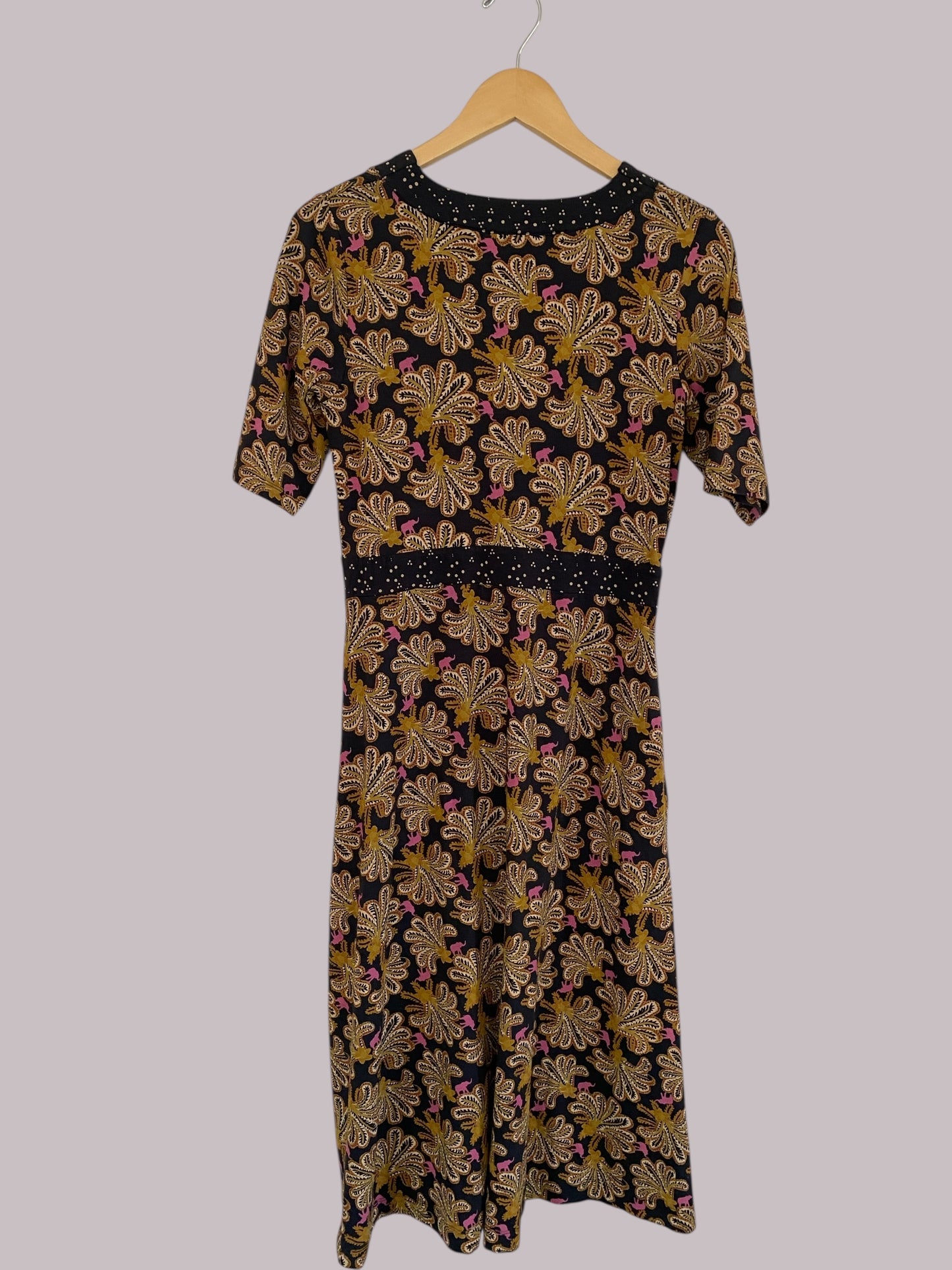 Viscose/cotton blend dress women’s small/medium (38 EU) | White Stuff