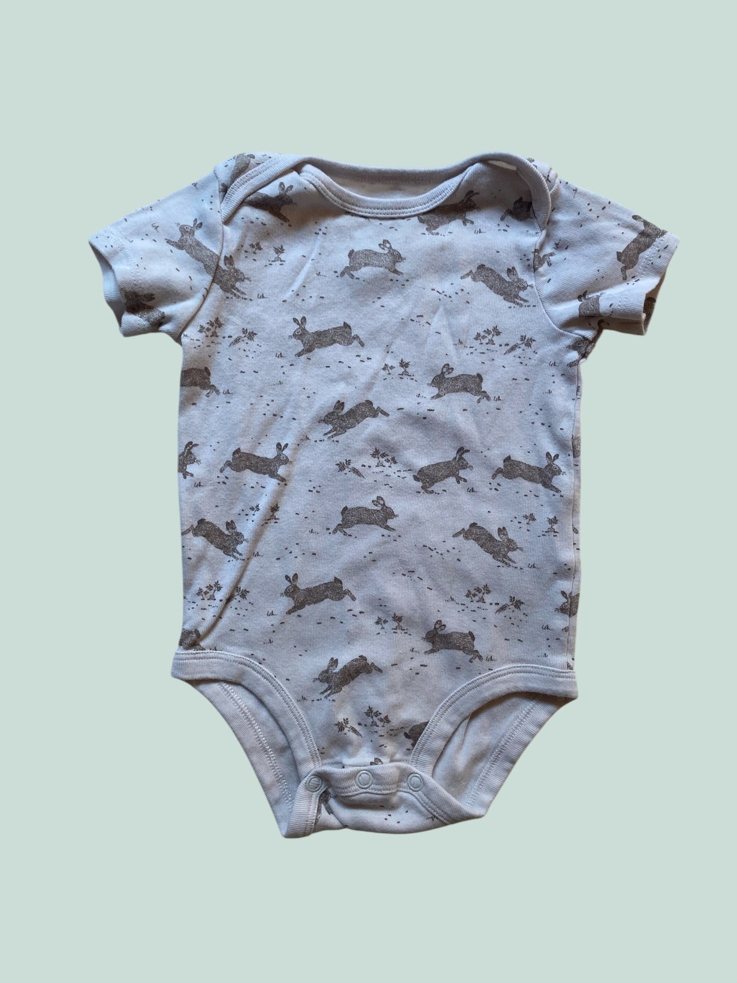 Organic cotton bunny onesie 12m | Carter's