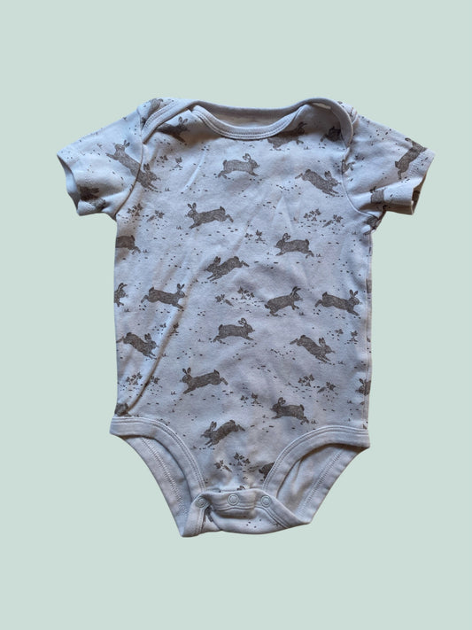 Organic cotton bunny onesie 12m | Carter's