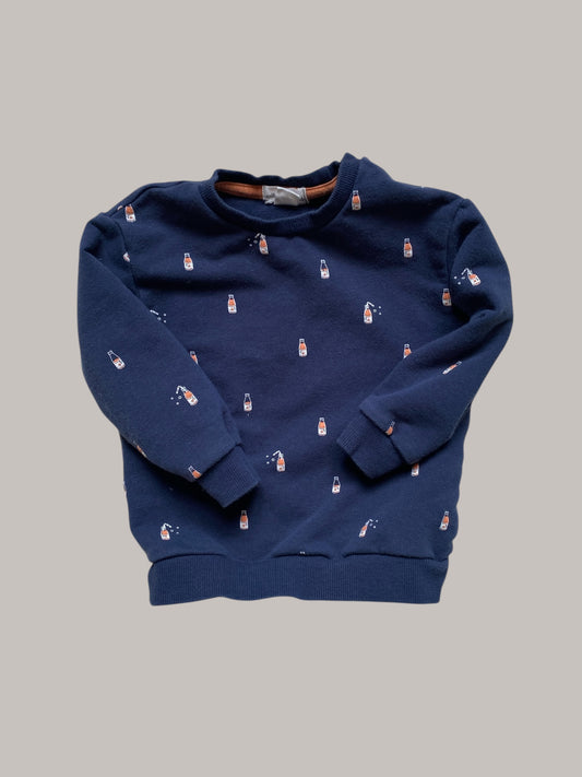 Bottle organic cotton sweatshirt 12m | Miles the label
