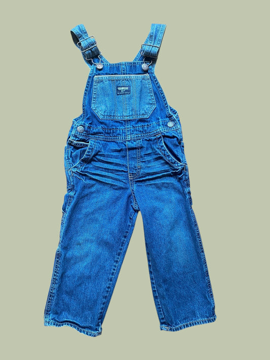 Cotton denim overalls 3Y | Oshkosh