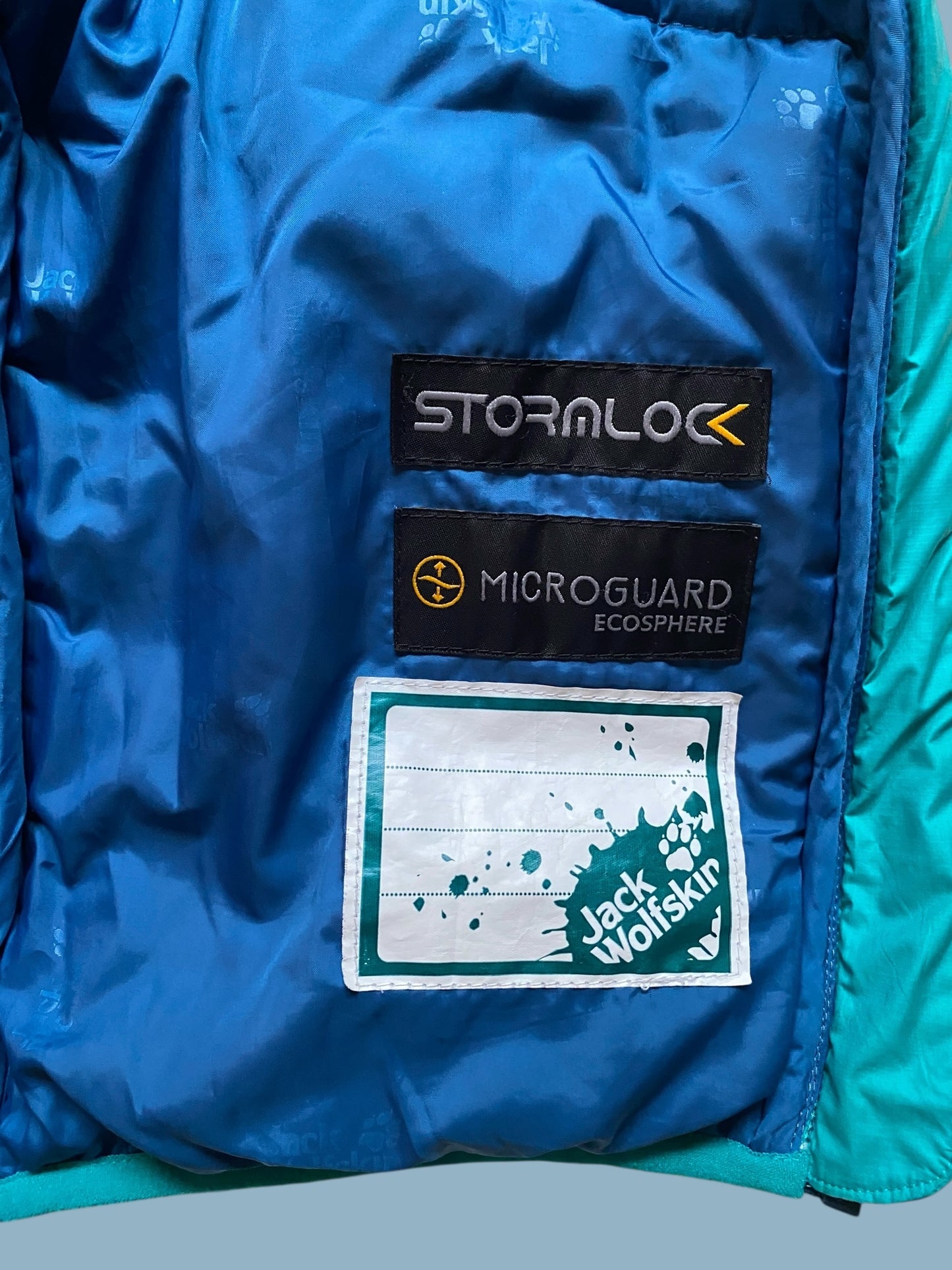 Teal and blue puffer jacket 6-8Y (128) | Jack London