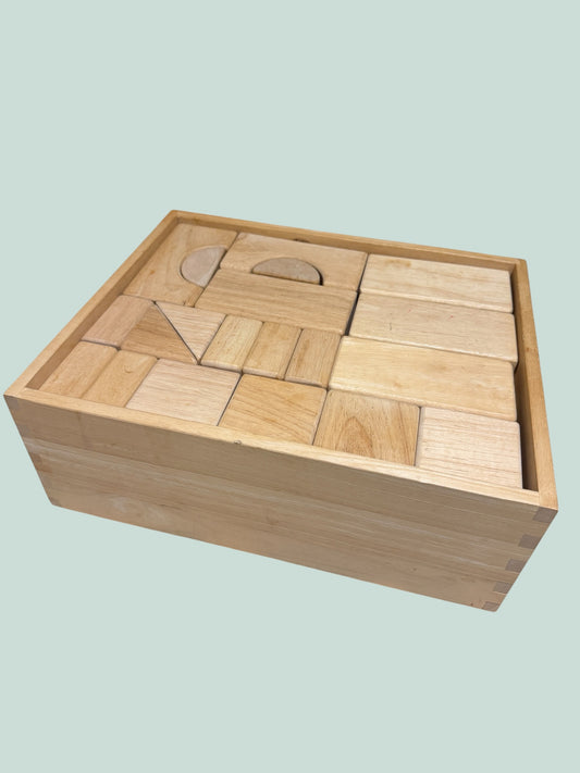 Wooden 48pcs block set | Melissa and Doug *pickup only*