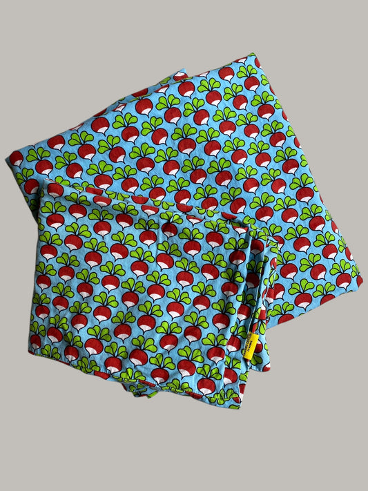 Organic cotton toddler duvet and pillow set