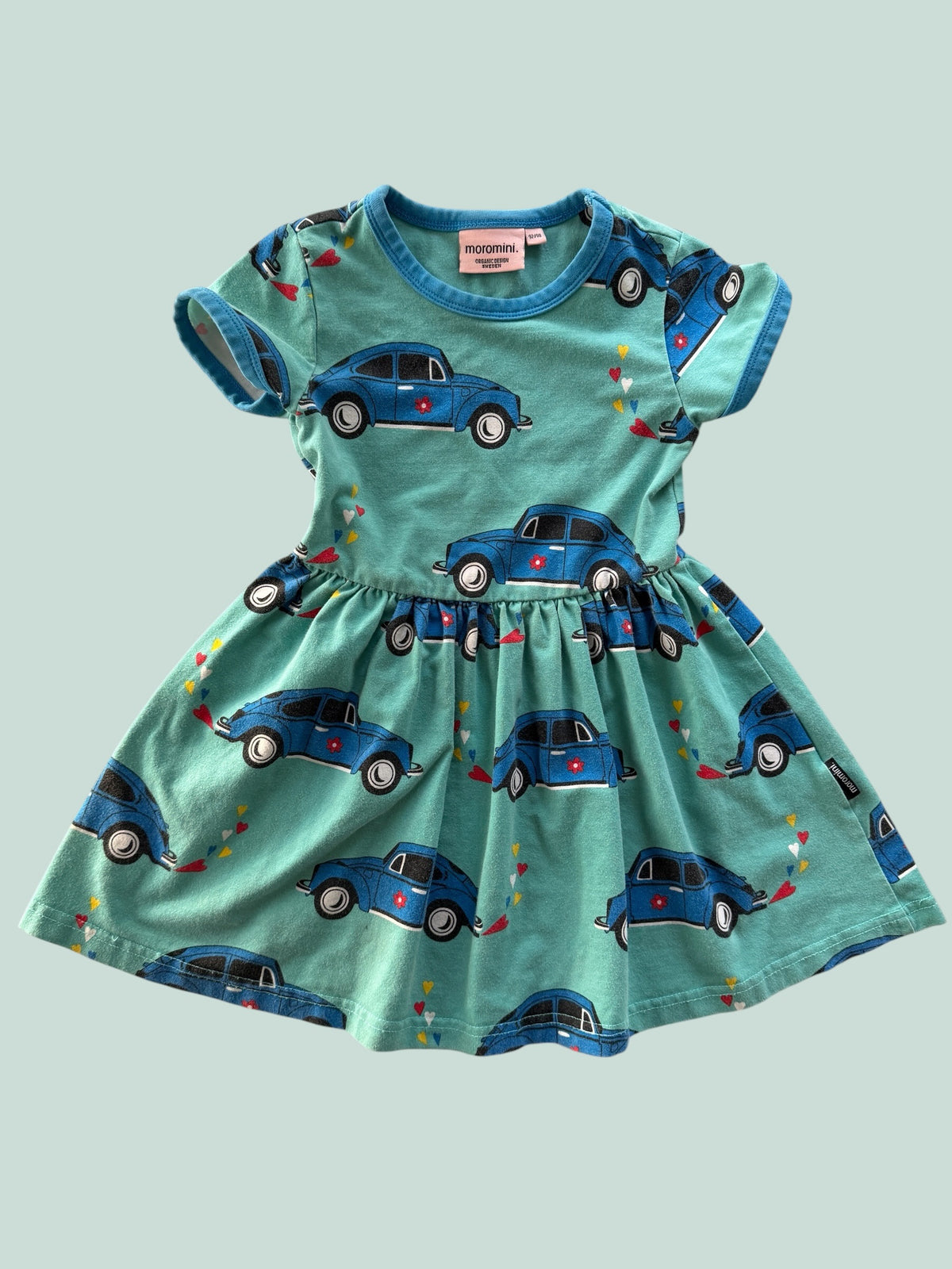 Organic cotton beatle dress 18-24m (92) | Moromini