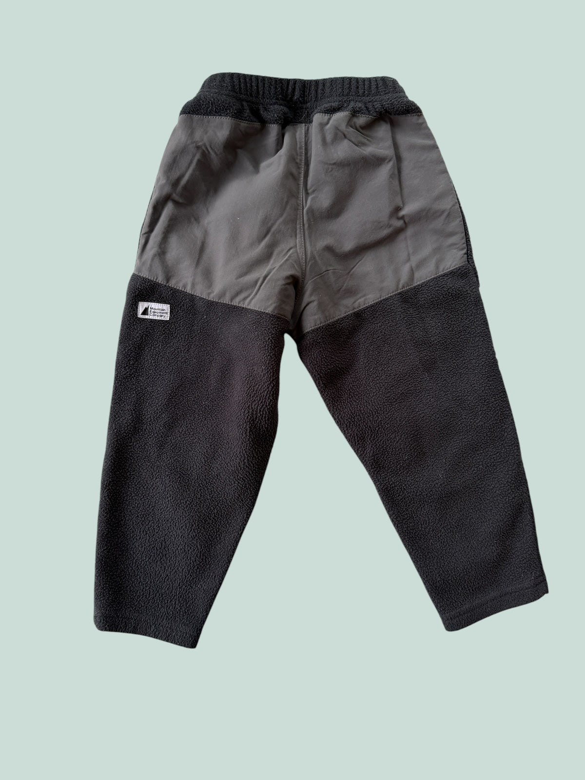 Black fleece pants with reinforements 3Y | MEC