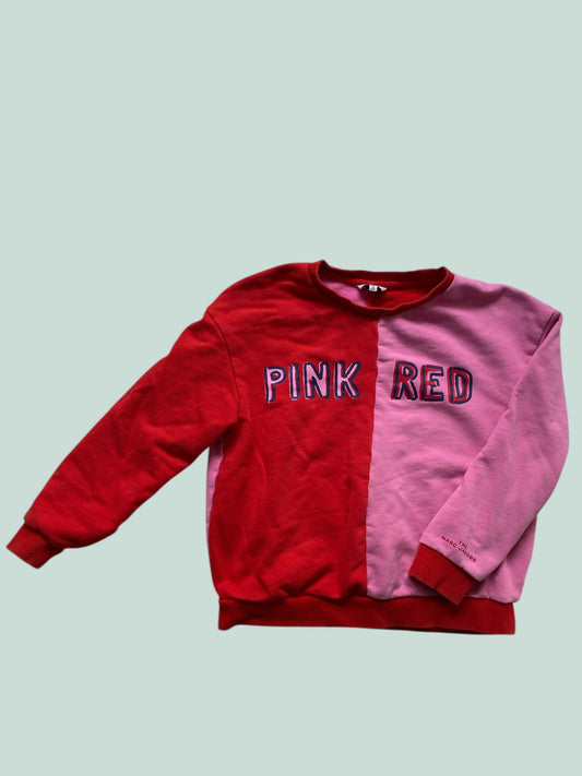 Colorblock cotton sweatshirt 12Y (150) | Marc Jacobs