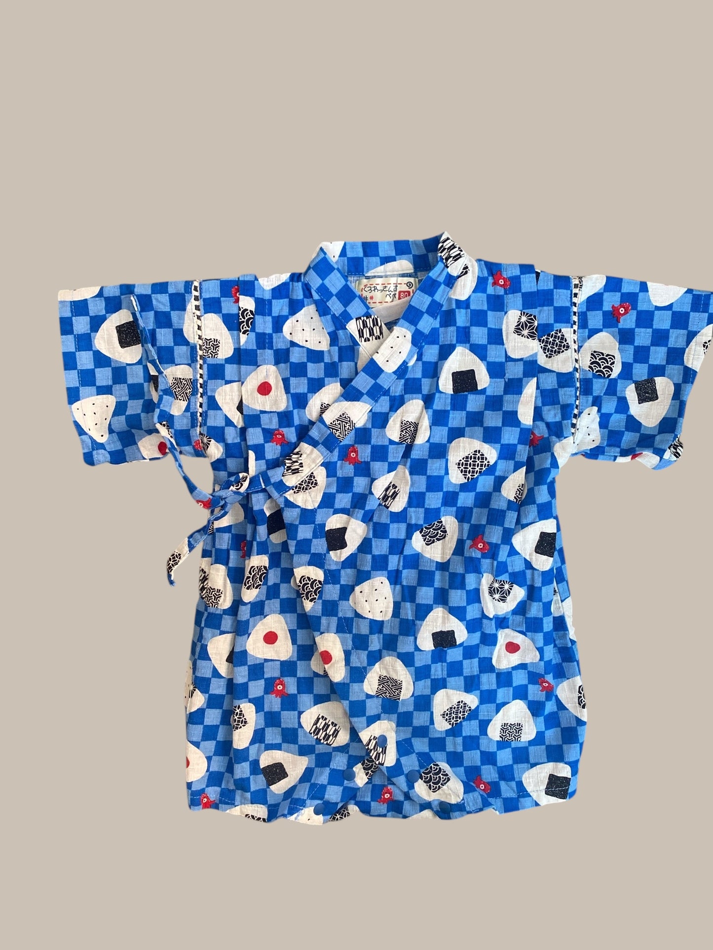 Japanese kimono onesie 1-2Y (80)