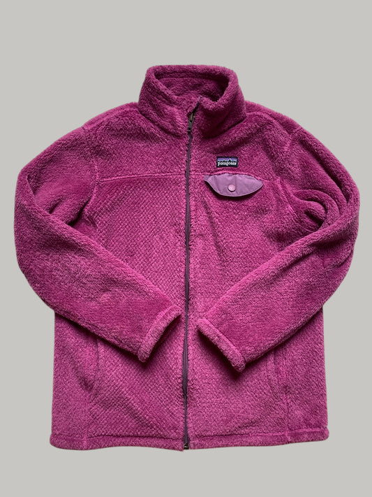Purple pile fleece jacket 8-9Y | Patagonia