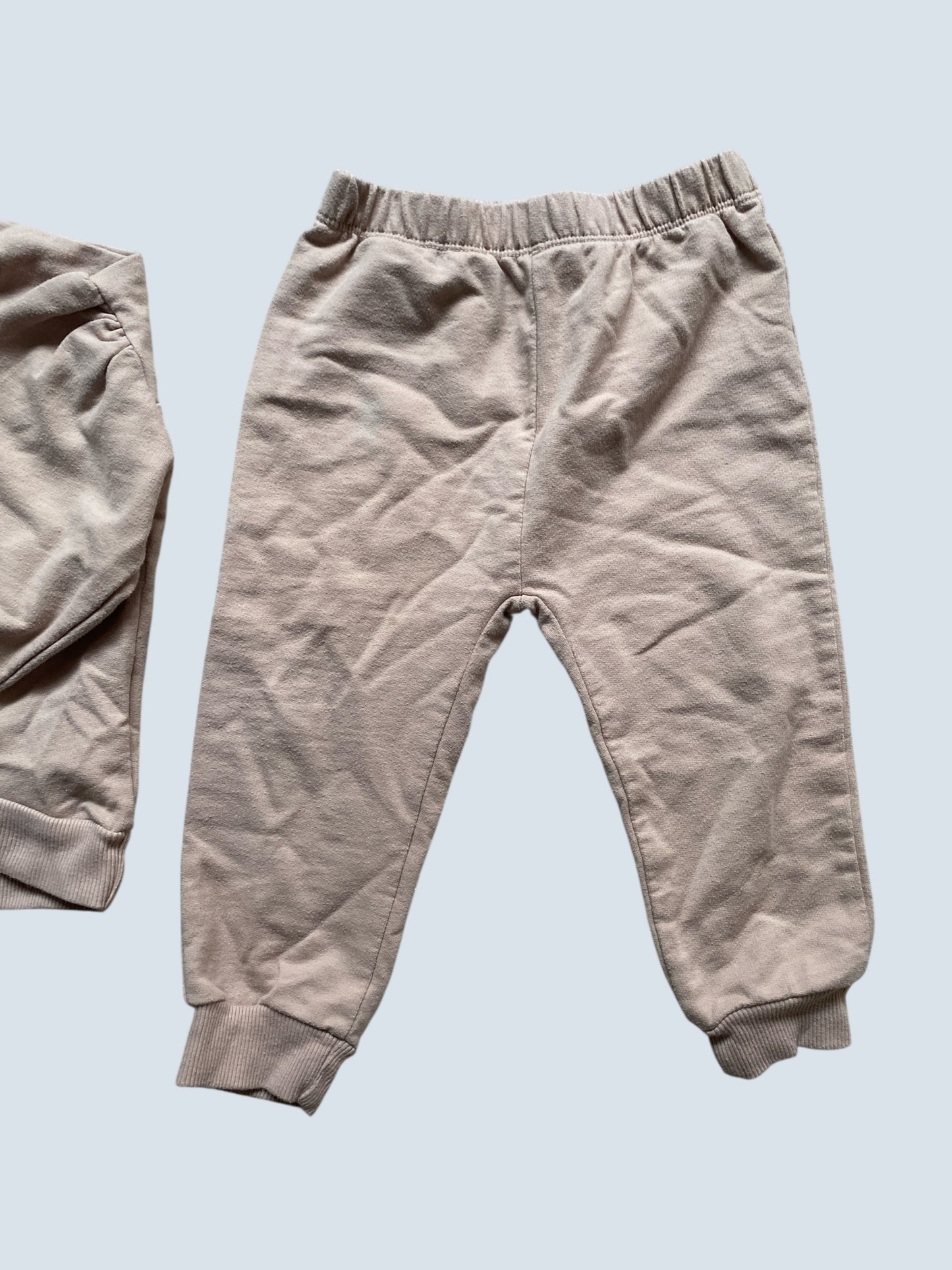 Beige cotton blend set 24m | Pl Baby